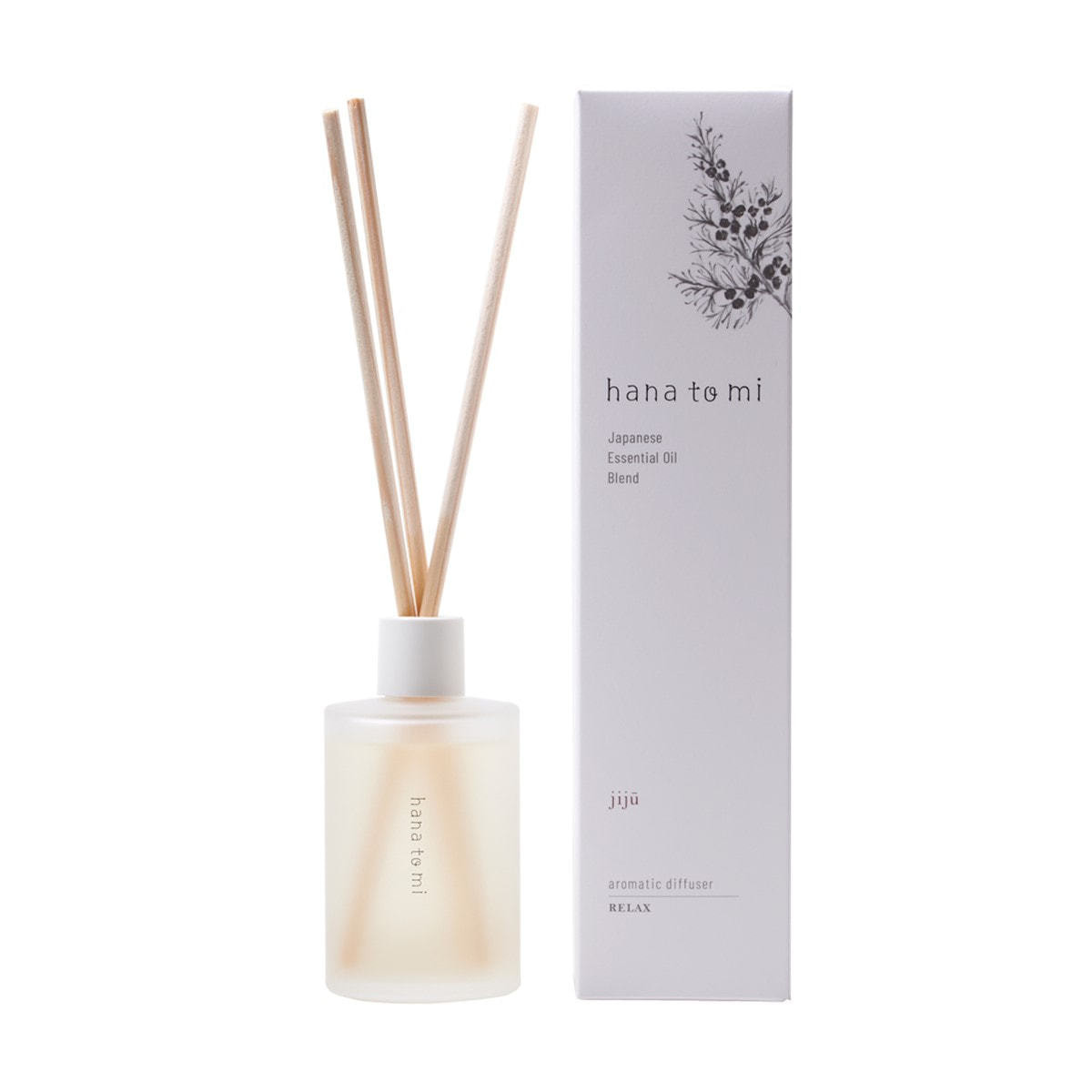 【アロマディフューザー】【秋】フレーバーライフhanatomiアロマティックディフューザーjiju(ジジュウ）105ml